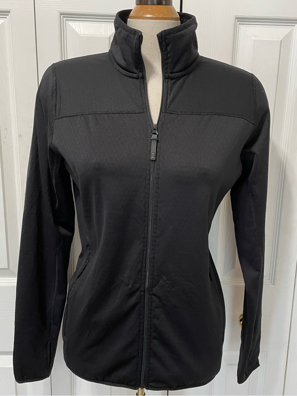 Helly Hansen Black Zip-Up Utility Jacket